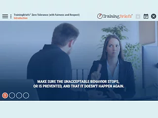 TrainingBriefs® Zero Tolerance (with Fairness and Respect)
