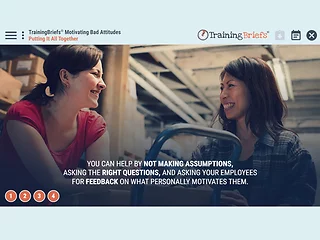 TrainingBriefs® Motivating Bad Attitudes