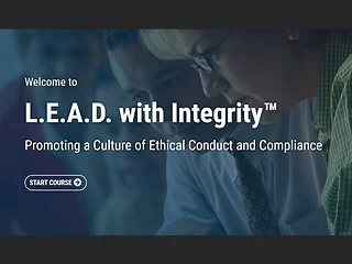 L.E.A.D. with Integrity™: Promoting a Culture of Ethical Conduct and Compliance (Streaming)