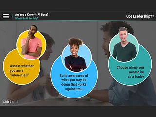 Got <mark>Leadership</mark>?® Are You a Know-It-All Boss?